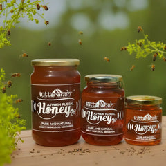 Naturally Made Ajwain Floral Honey