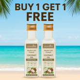 Pack of 2 Naturally Made Cold Pressed Coconut Oil (100ml + 100ml)