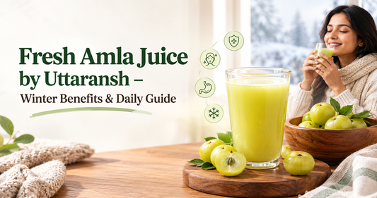 Fresh Amla Juice by Uttaransh – Winter Benefits & Daily Guide