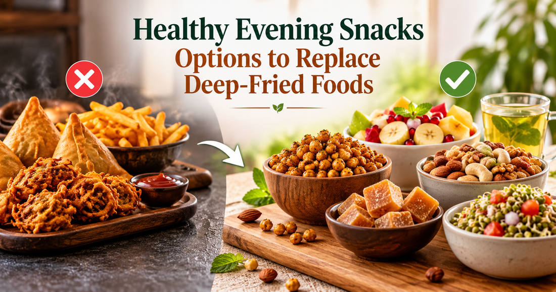 Healthy Evening Snacks Options to Replace Deep-Fried Foods
