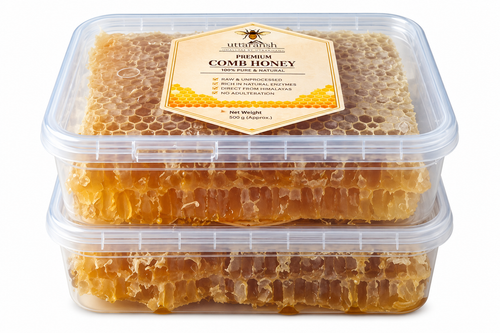 Naturally Made Shivalik Hills Comb Honey