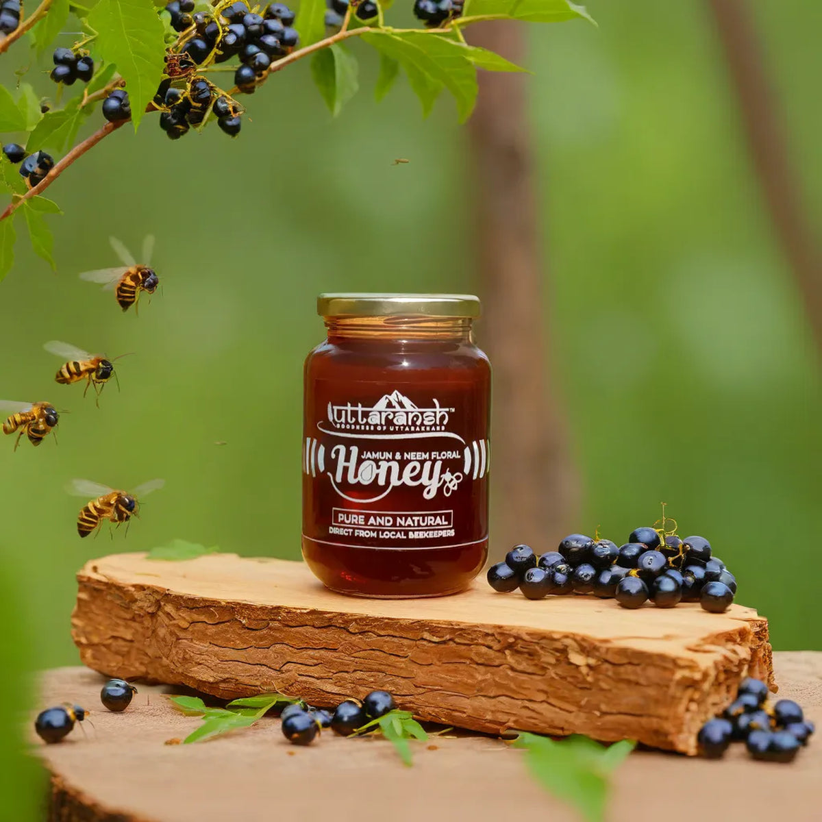Naturally Made Jamun Floral Honey