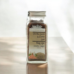 Naturally Made Bhangdana (Hemp) Garlic Seasoning Salt 100Gm
