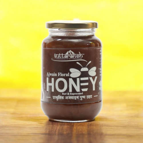 Naturally Made Ajwain Floral Honey